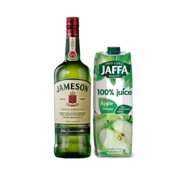 Набор “Как всегда” Jameson + Яблочный сок 1л