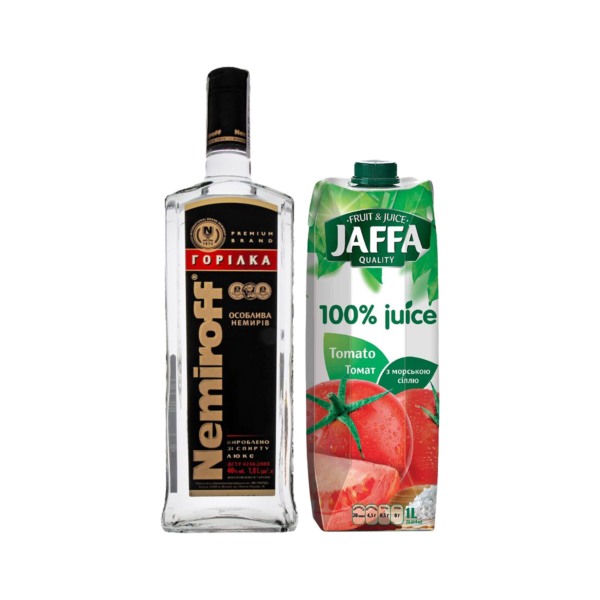 “Krovavoe Nastroenie” – Vodka + Tomato Juice